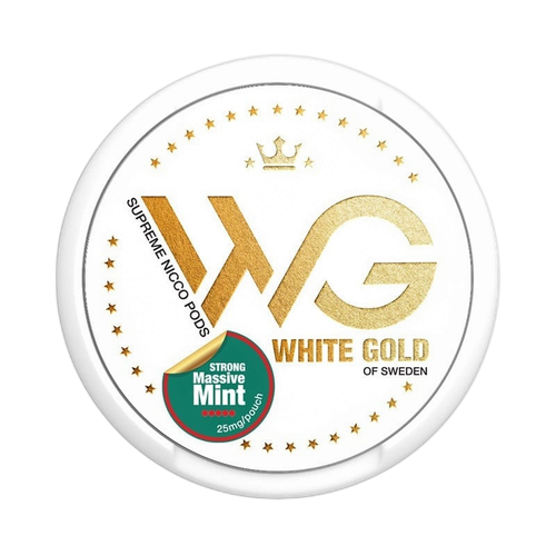 WHITE GOLD Strong Massive Mint
